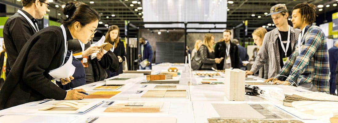 Sustainability shines at MaterialDistrict Show