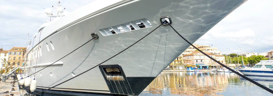 Sustainability in the superyacht industry